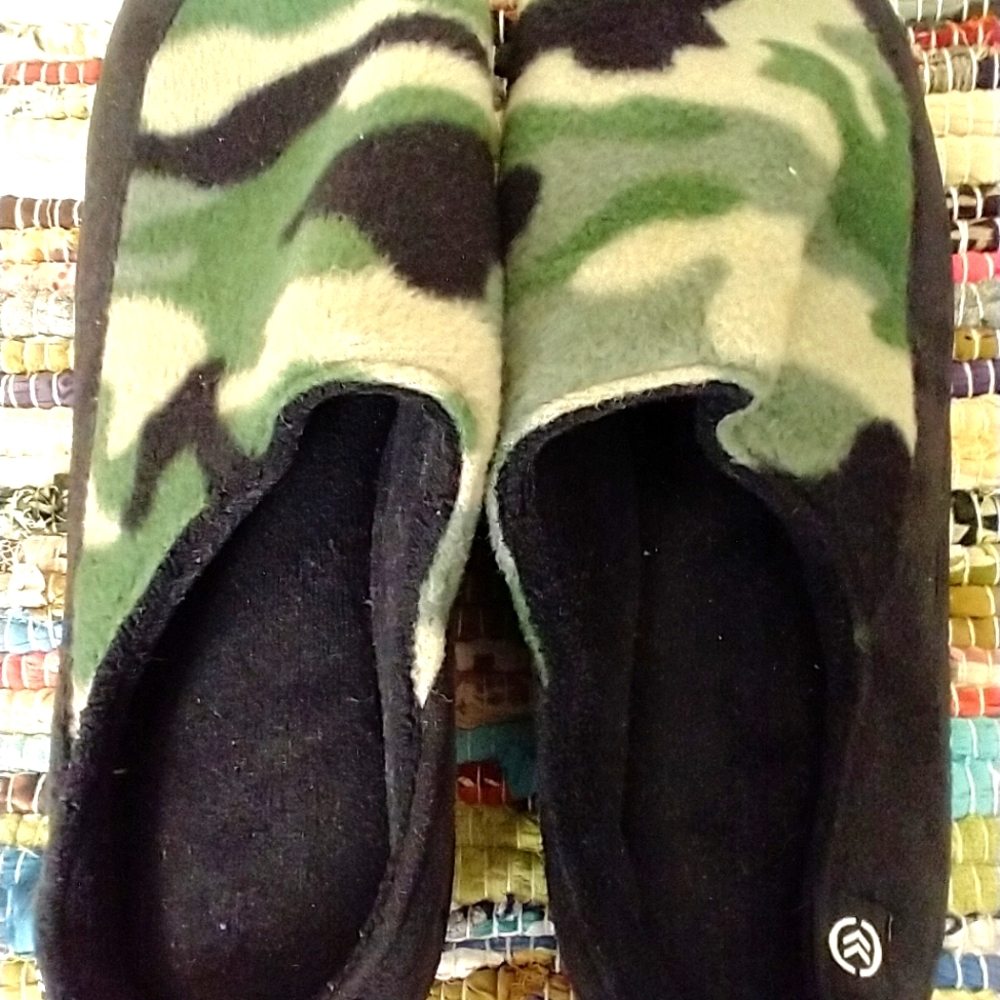 Isotoner bedroom shoes.